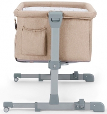 Приставне ліжечко-колиска Kinderkraft Neste Up Beige